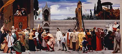 Cimabue's Celebrated Madonna Frederic Leighton